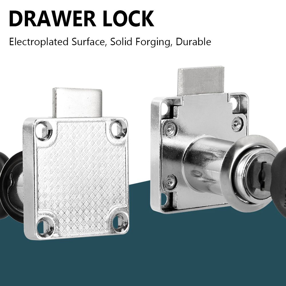 Medicine Cabinet Lock - Office Burglarproof Zinc Alloy Cabinet Locker