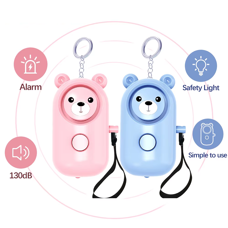130dB Loud Self Defense Alarm  - Personal Alarm Keychain avaliação e preço
