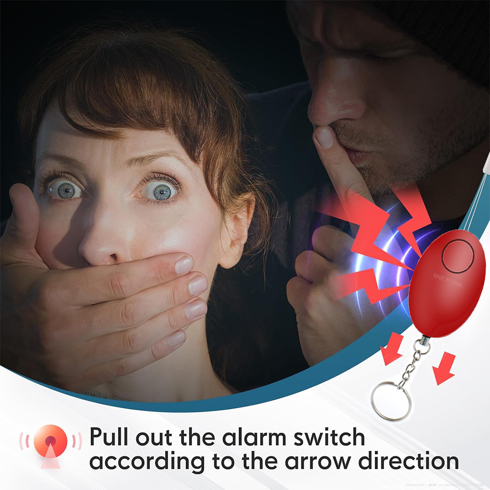 Cheap Self Defense Alarm 120dB - Personal Alarm Keychain avaliação e preço
