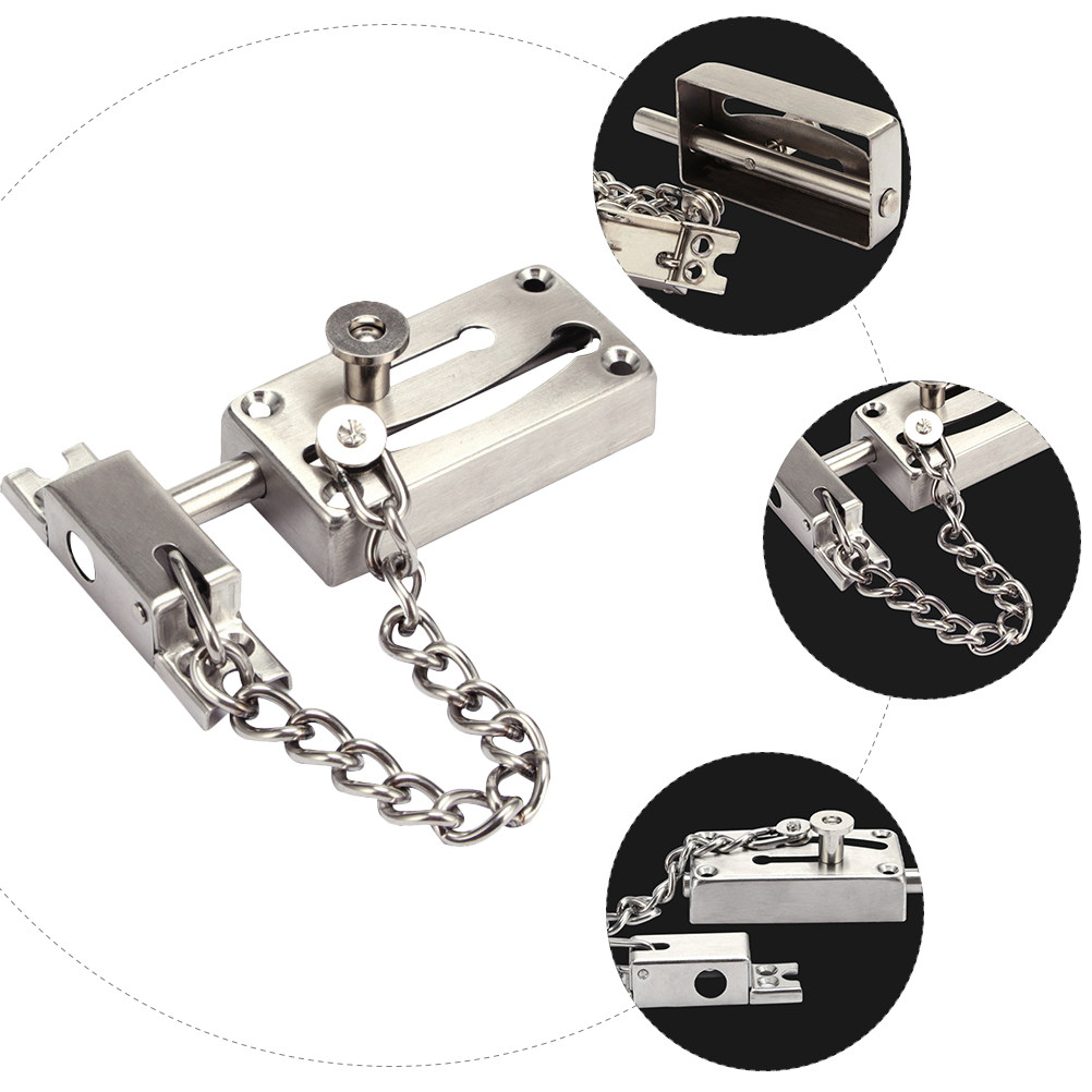 Safety Door Chain Lock Thicken - Security Chain Door avaliação e preço