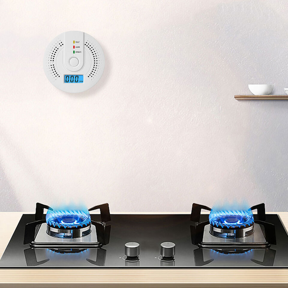Digital Carbon Monoxide Detect - Smoke Detector Interconnected avaliação e preço