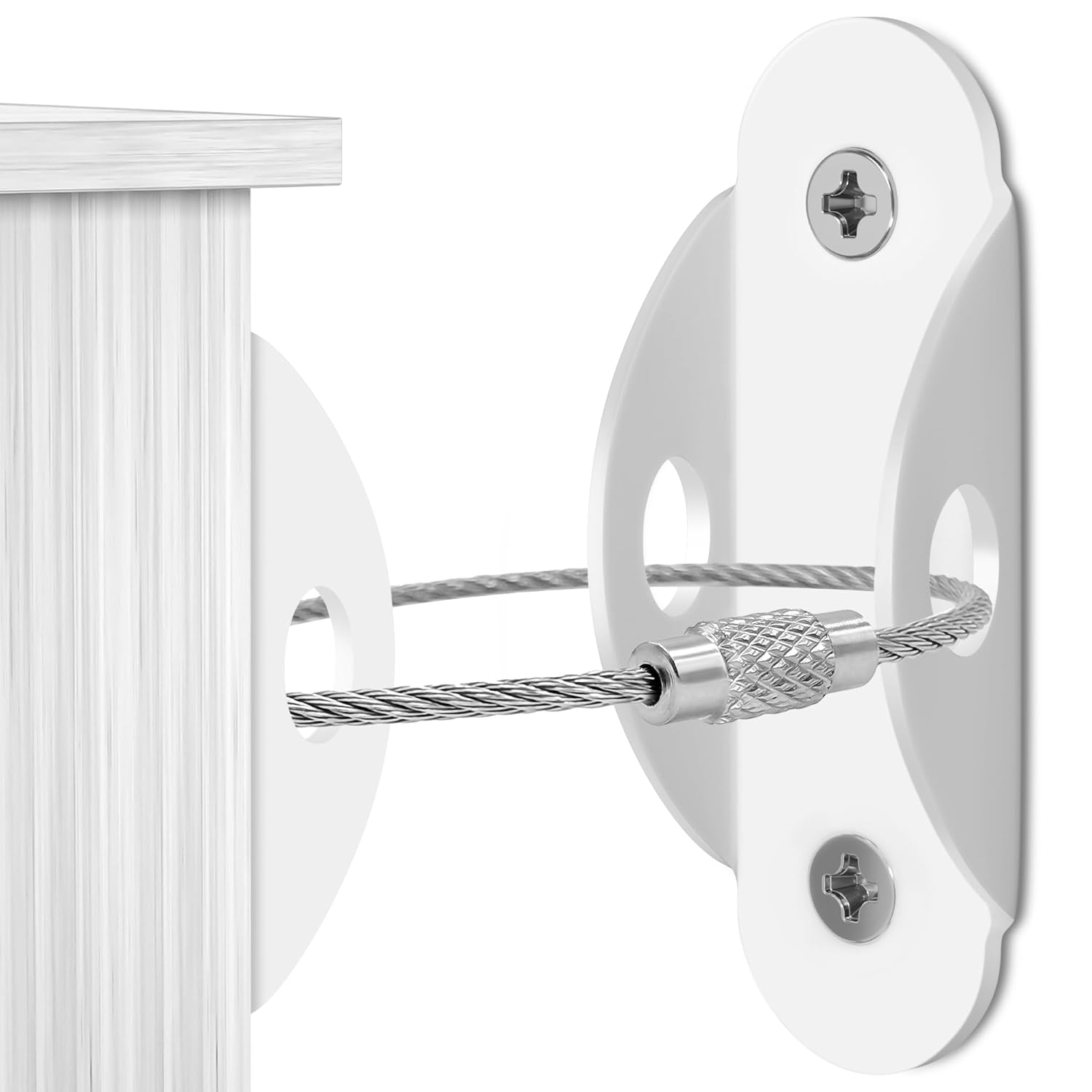 6 Set Furniture Wall Anchors A - Earthquake Anchor Strap avaliação e preço