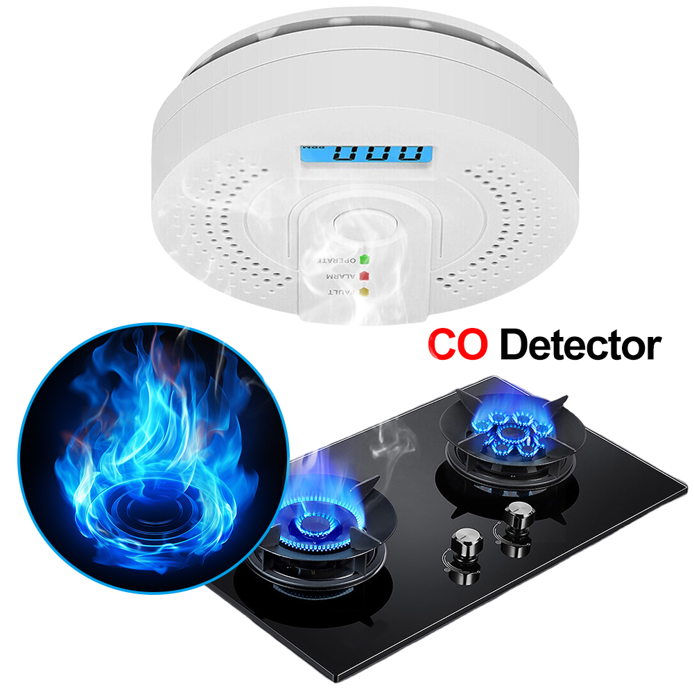 Carbon Monoxide Detector CO Ga - Smoke Detector Interconnected avaliação e preço