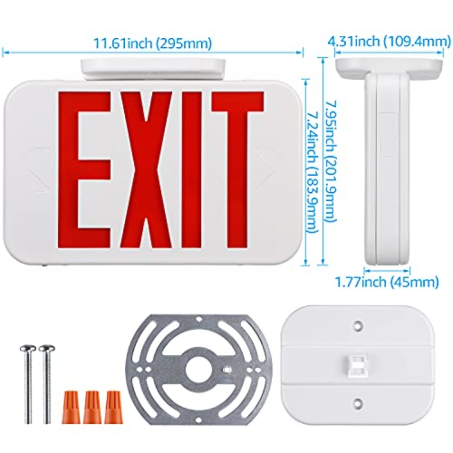 LED Exit Sign, Emergency Exit  - Emergency Exit Sign avaliação e preço