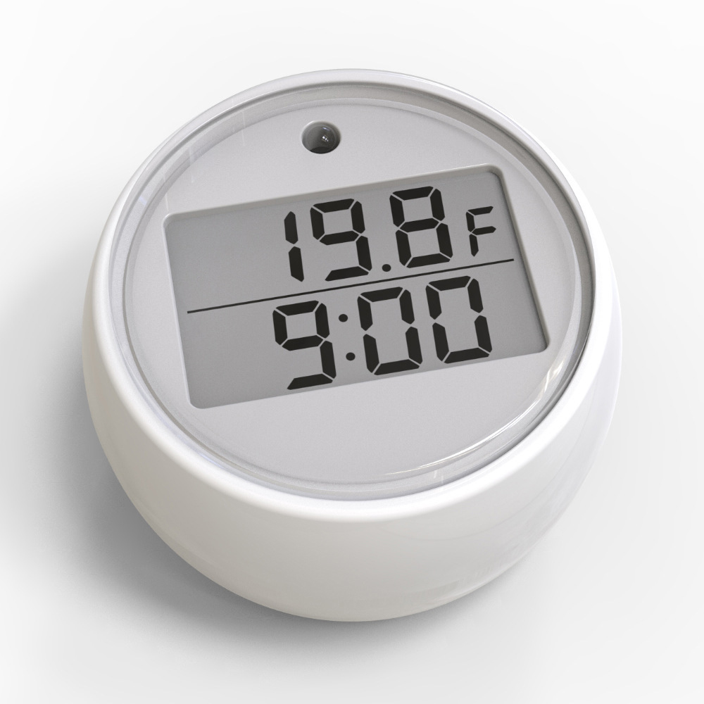 1PC Ice Bath Thermometer with  - Pool Alarm Float avaliação e preço