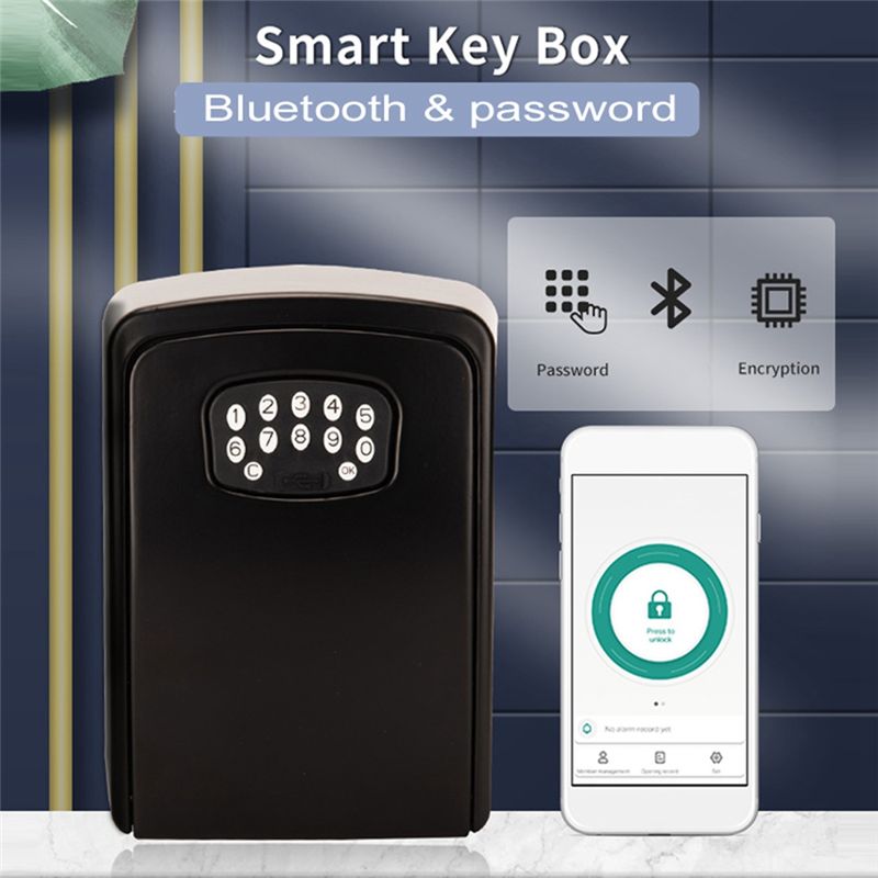 B68A TUYA Smart Key Box Blueto - Lockbox Key Secure avaliação e preço