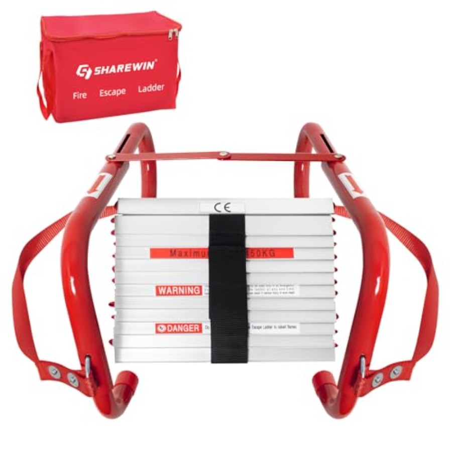 Portable Fire Ladder 2 Story E - Fire Escape Ladder avaliação e preço