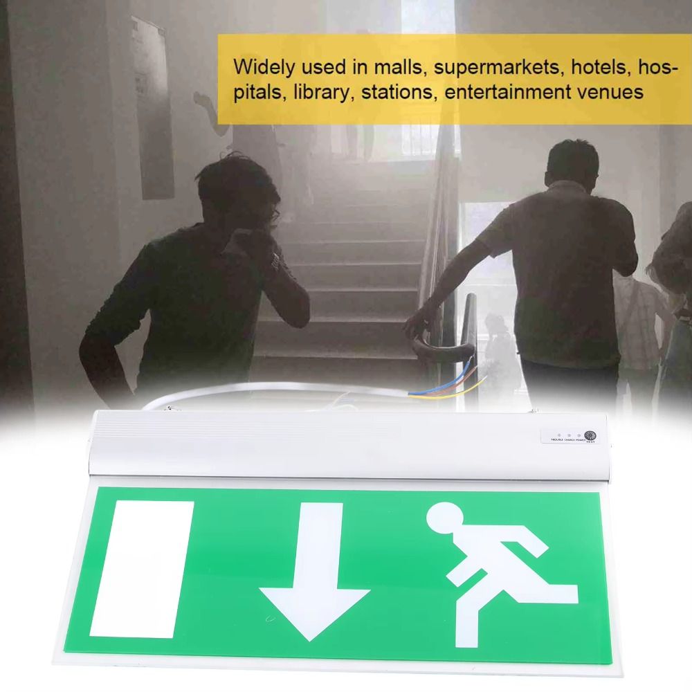 Commercial LED Emergency Sign  - Emergency Exit Sign avaliação e preço
