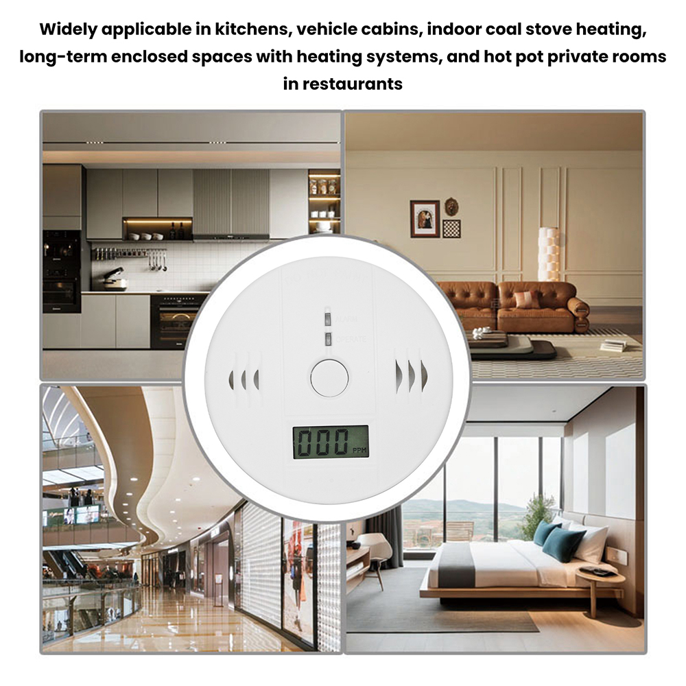 Carbon Monoxide Detector House - Smoke Detector Interconnected avaliação e preço