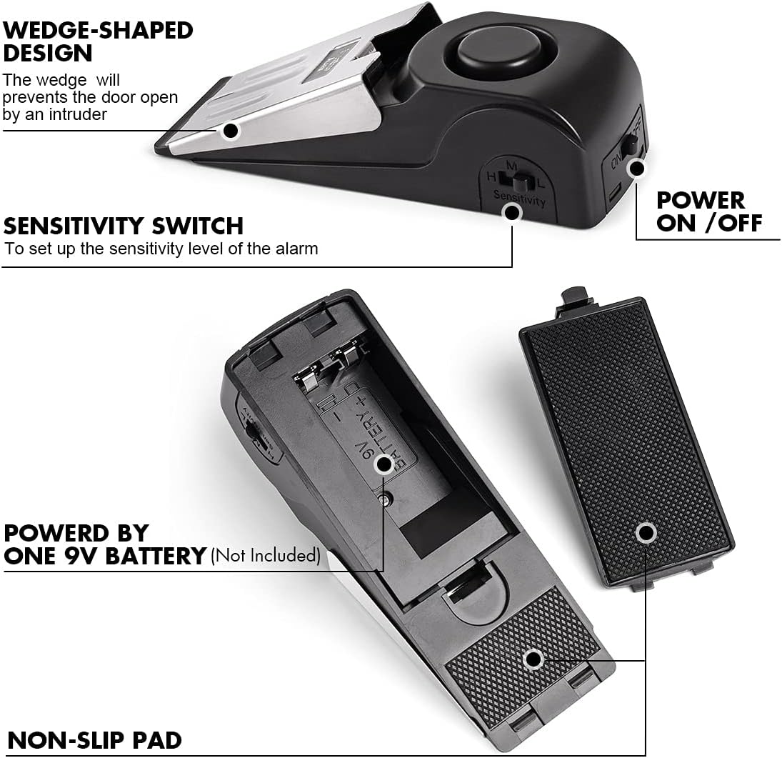 Door Stop Alarm, Door Stopper  - Door Stop Alarm avaliação e preço