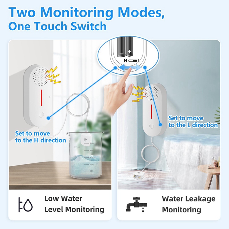 Water Detector Alarm, Smart Wa - Water Alarm Sensor avaliação e preço