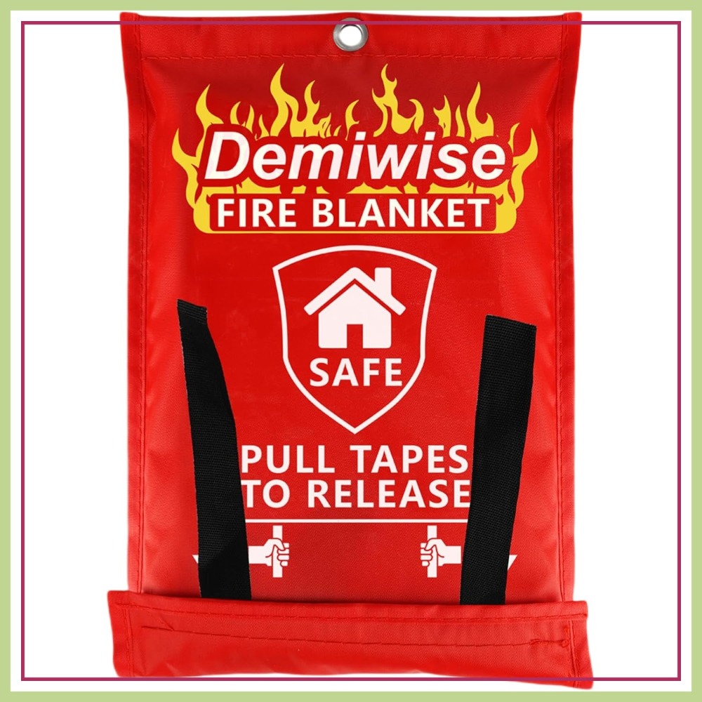 Thick Fire Blanket Emergency f - Fire Blanket Kitchen avaliação e preço