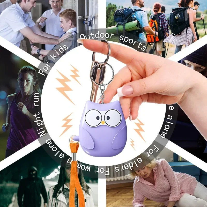 Personal Self Defense Alarm, P - Personal Alarm Keychain avaliação e preço