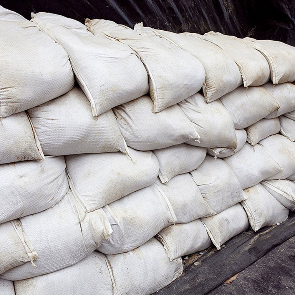 10Pcs Waterproof Woven Sandbag - Flood Barrier Bag avaliação e preço