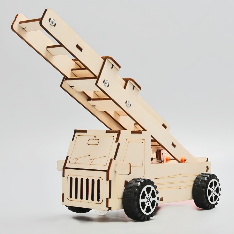 DIY Wood Ladder Fire Truck Mod - Fire Escape Ladder avaliação e preço