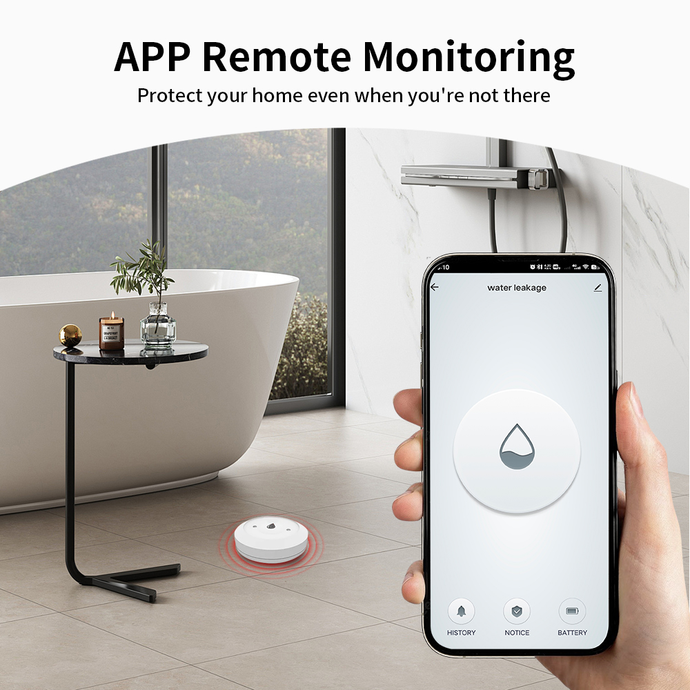 TNCE ZigBee3.0 Tuya Smart Wate - Water Alarm Sensor avaliação e preço