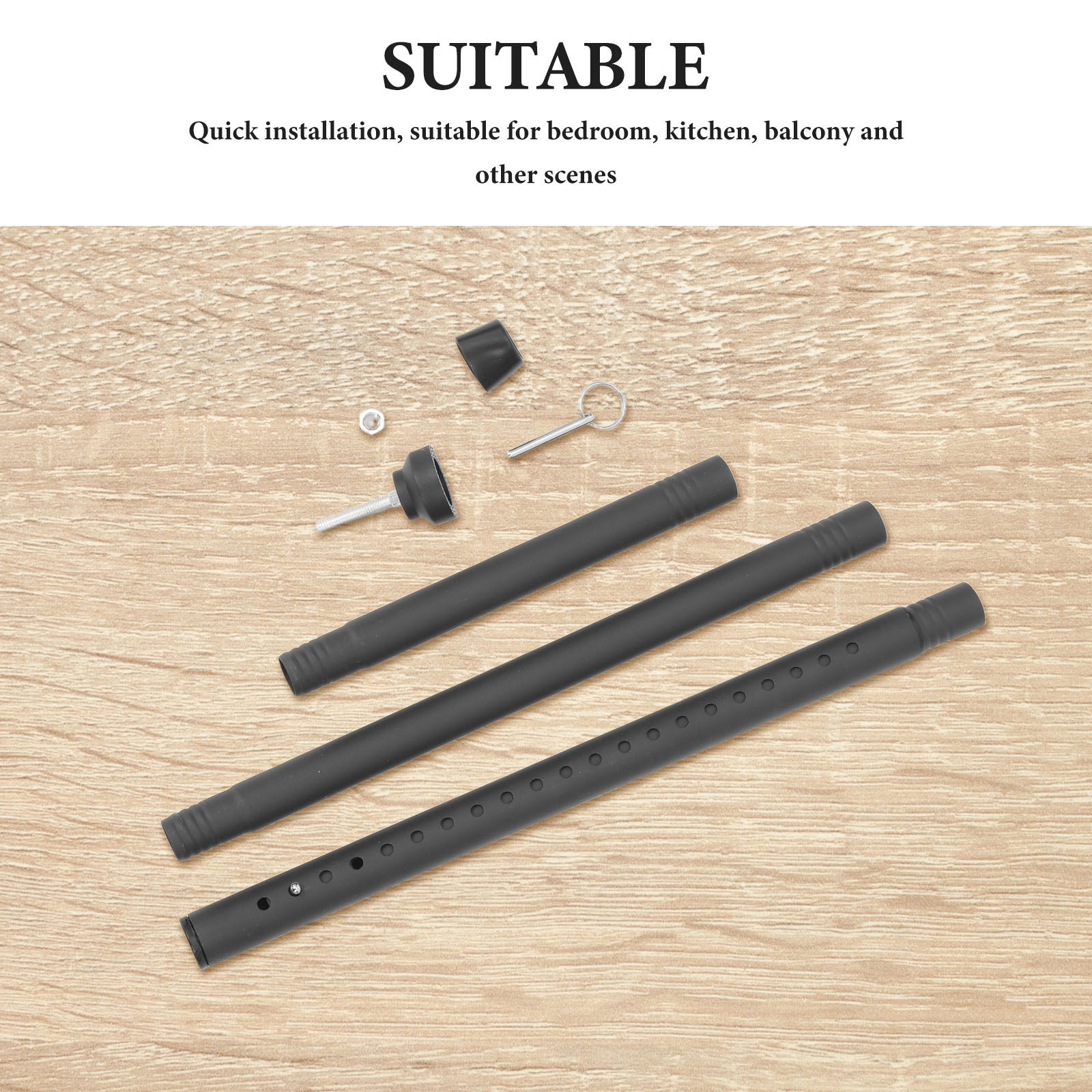 1Set Retractable Adjustable Do - Window Lock Bar avaliação e preço
