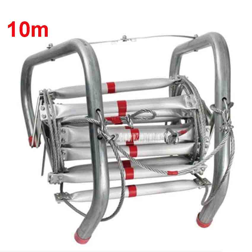 New 10m Folding Soft Ladder Fi - Fire Escape Ladder avaliação e preço
