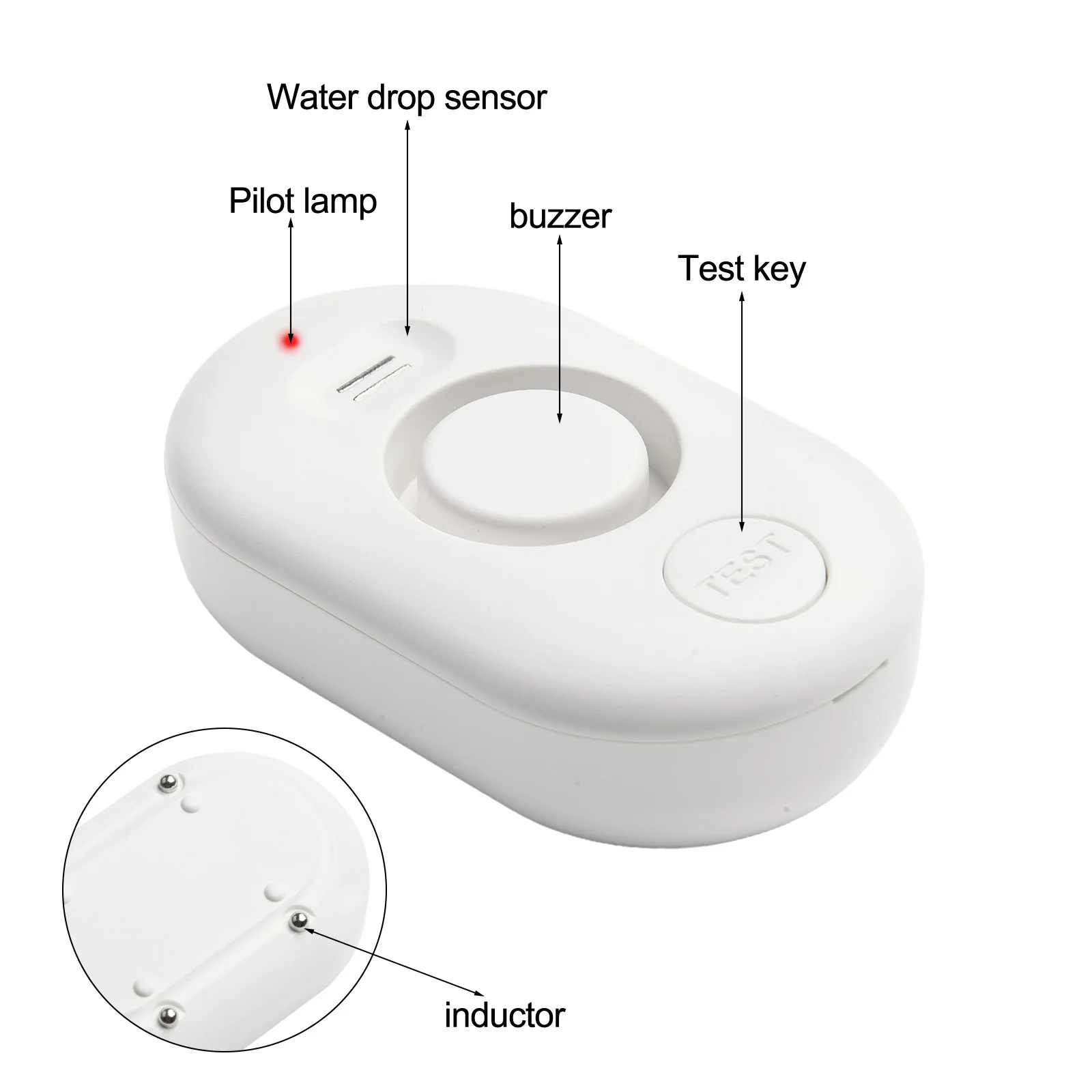 Flood Alarm Smart Home Water S - Water Alarm Sensor avaliação e preço