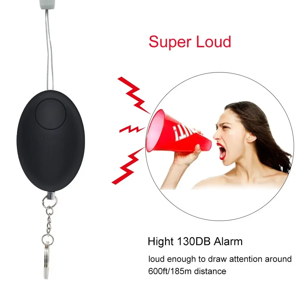 120dB Personal Safety Alarm Ke - Personal Alarm Keychain avaliação e preço