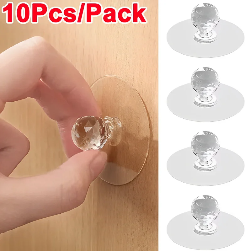 2/10Pcs Punch-free Drawer Knob - Window Lock Bar avaliação e preço
