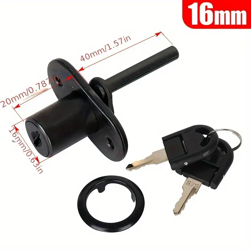 Cabinet Drawer Lock With 2 Key - Medicine Cabinet Lock avaliação e preço