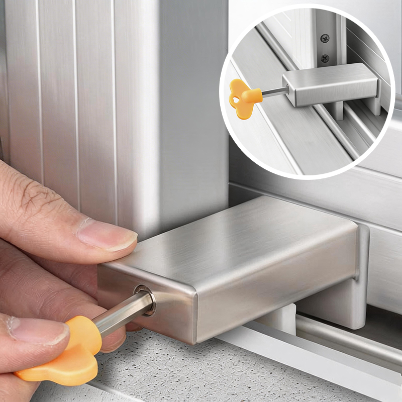 Adjustable Window Lock Stopper - Window Lock Bar avaliação e preço