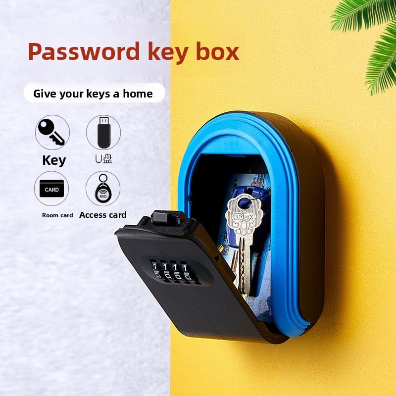 Plastic Key Box with Password  - Lockbox Key Secure avaliação e preço