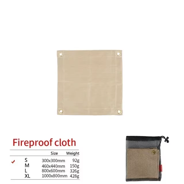 30*30CM New Outdoor Camping Fi - Fire Blanket Kitchen avaliação e preço