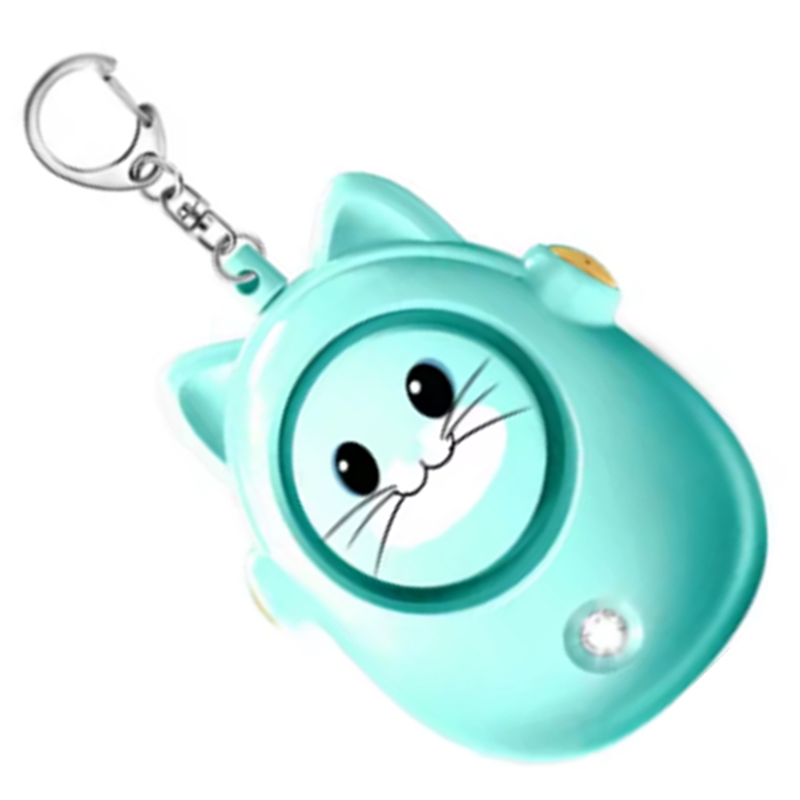 GROCE-Cute Cat Personal Alarm, - Personal Alarm Keychain avaliação e preço